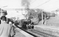 54465 with last day of steam railtour to Beith<br><br>[John Robin 27/05/1962]