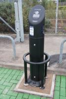 New charging point for two cars at Armadale station car park. It is not just the lines that are going electric.<br><br>[Ewan Crawford 08/10/2017]