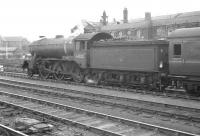 Gresley K3 2-6-0 61812 brings empty stock into Doncaster on 29 July 1961.<br><br>[K A Gray 29/07/1961]