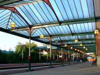 The magnficent canopies of Ulverston station.<br><br>[Ewan Crawford //]