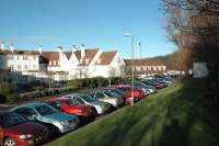 The former Turnberry station, now part of the hotel car park.<br><br>[Ewan Crawford //]