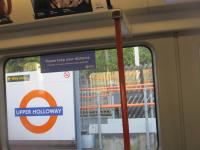 <h4><a href='/locations/U/Upper_Holloway'>Upper Holloway</a></h4><p><small><a href='/companies/T/Tottenham_and_Hampstead_Junction_Railway'>Tottenham and Hampstead Junction Railway</a></small></p><p>A sign of the times on this sticker inside 710261, calling at its penultimate stop at Upper Holloway, with a London Overground GOBLIN service to Gospel Oak on 1st December 2020. 6/12</p><p>01/12/2020<br><small><a href='/contributors/David_Bosher'>David Bosher</a></small></p>