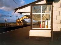 Station buildings at Prestwick looking north. What a station should look like.<br><br>[Ewan Crawford //1987]