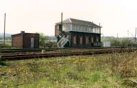 Polmaise Box, now demolished, at Polmaise Junction.<br><br>[Ewan Crawford //1988]