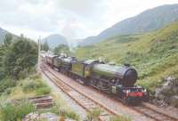 K4The Great Marquess and K1 No 2005 leave Glenfinnan for Fort William in July 1994.<br><br>[John Gray //1994]