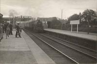5P 4.6.0 on Tain-Inverness local (45477). Muir of Ord Junction.<br><br>[G H Robin collection by courtesy of the Mitchell Library, Glasgow 01/07/1950]