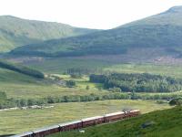 The Royal Scotsman heads for Bridge of Orchy off the Horseshoe Curve.<br><br>[Ewan Crawford 01/07/2006]