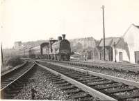 C.R. 18.5 0.6.0 57555 on Kirkhill train. Cathcart North Junction.<br><br>[G H Robin collection by courtesy of the Mitchell Library, Glasgow 28/08/1957]
