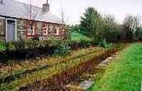 Looking east at the former Gatehouse of Fleet station.<br><br>[Ewan Crawford //]