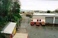 Looking east over the former Newton Stewart station.<br><br>[Ewan Crawford //]