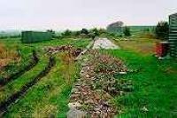 Looking south at the former Wigtown station.<br><br>[Ewan Crawford //]