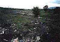 Looking west over the former marshalling yard at Rothesay Dock.<br><br>[Ewan Crawford //]