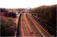 Looking east at Uddingston Junction.<br><br>[Ewan Crawford //]