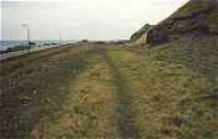 Looking east at the former Banff terminus.<br><br>[Ewan Crawford //]