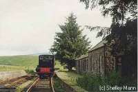 Looking south at Saughtree station.<br><br>[Shelley Mann //]