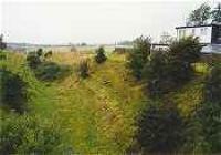 Looking west at the former Dumfries House station.<br><br>[Ewan Crawford //]