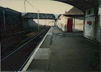 Looking west from the platform at Carstairs.<br><br>[Ewan Crawford //]