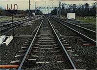 Floriston level crossing, looking south.<br><br>[Ewan Crawford //]