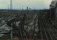 Looking north over the Kingmoor Marshalling Yard.<br><br>[Ewan Crawford //]