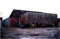 Looking east at the former Fort George terminus goods shed in Ardersier.<br><br>[Ewan Crawford //]