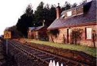 Looking south west at the closed Foulis station.<br><br>[Ewan Crawford //]