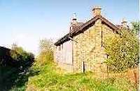 Looking north at the closed Loanhead station.<br><br>[Ewan Crawford //]