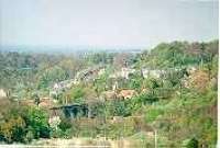 Looking west at the Lasswade viaduct.<br><br>[Ewan Crawford //]