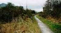 Looking south from the north end of the island platform of the former Ellon station.<br><br>[Ewan Crawford //]