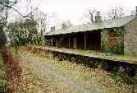 View looking east at the former Mintlaw station.<br><br>[Ewan Crawford //]