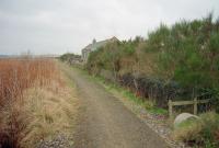 View looking north at the former Rathen station.<br><br>[Ewan Crawford //]