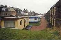 Looking north at the former Gourdon station.<br><br>[Ewan Crawford //]