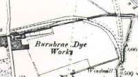 Ordnance Survey map of Burnbrae branch before doubling of the Milngavie line.<br><br>[Ewan Crawford //]