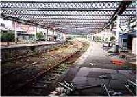 Looking north at the disused Bridgeton Central station.<br><br>[Ewan Crawford //]