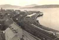 Looking west over Gourock station.<br><br>[James Crawford //]