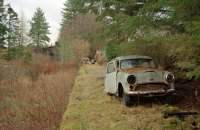 Looking north at the former Aberchalder station.<br><br>[Ewan Crawford //]