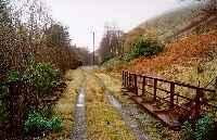 Looking north at the site of Invergloy platform.<br><br>[Ewan Crawford //]