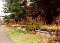 Looking north at the site of Invergarry station.<br><br>[Ewan Crawford //]