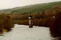 Looking south towards the former viaduct at Fort Augustus on the Fort Augustus Pier branch.<br><br>[Ewan Crawford //]