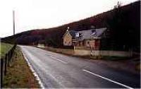 Looking east at the former Orton station from the roadside.<br><br>[Ewan Crawford //]