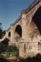 Nairn viaduct, to the east to Nairn station, viewed from the south east.<br><br>[Ewan Crawford //]