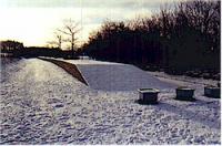 Looking south at the closed Leadburn station in snow.<br><br>[Ewan Crawford //]