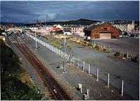 View looking north over Largs station.<br><br>[Ewan Crawford //]