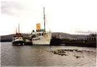 Maid of the Loch and the Countess Fiona at Balloch Pier.<br><br>[Ewan Crawford //]