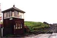 View looking west at Milton signalbox.<br><br>[Ewan Crawford //]