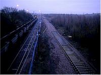 Millerhill turnback siding seen from the road overbridge at the north end of Millerhill yard.<br><br>[Ewan Crawford //]