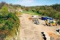 Looking north over the site of the former Penicuik station.<br><br>[Ewan Crawford //]