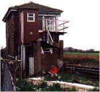 Carmuirs West Junction signalbox viewed from the east.<br><br>[Ewan Crawford //]