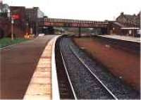 Looking south at Larbert station.<br><br>[Ewan Crawford //]