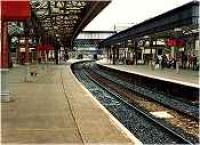 Looking north at Stirling station.<br><br>[Ewan Crawford //]