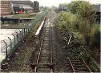 Looking west over the former Cambus station.<br><br>[Ewan Crawford //]